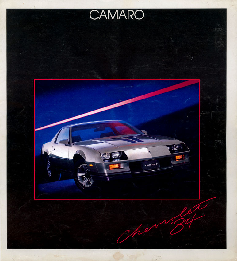 1984 Chevrolet Camaro Brochure